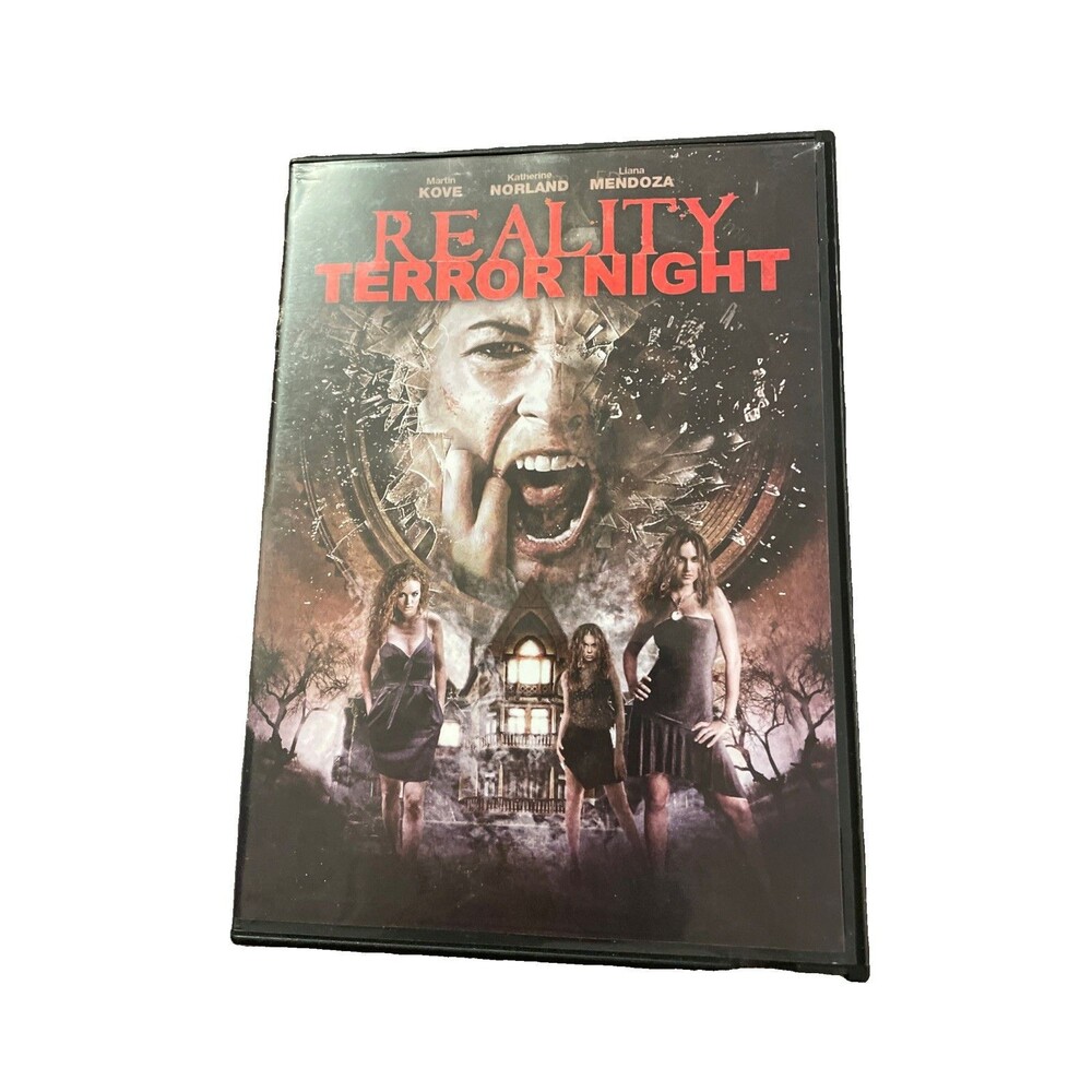Reality Terror Night (DVD, 2013) Horror Haunted House Killer Martin Kove